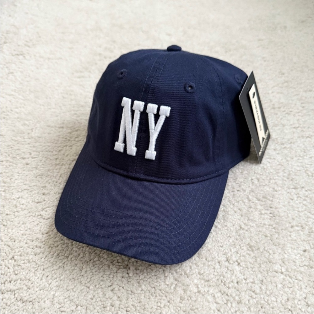 NEW - Scotch & Soda Navy Blue ‘N.Y.’ Ball Cap